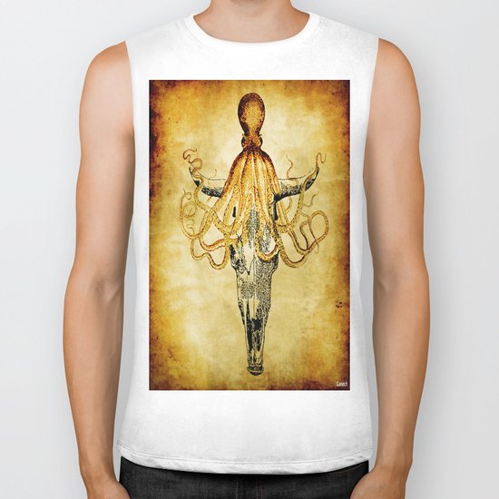 The Mystic Octopus Biker Tank