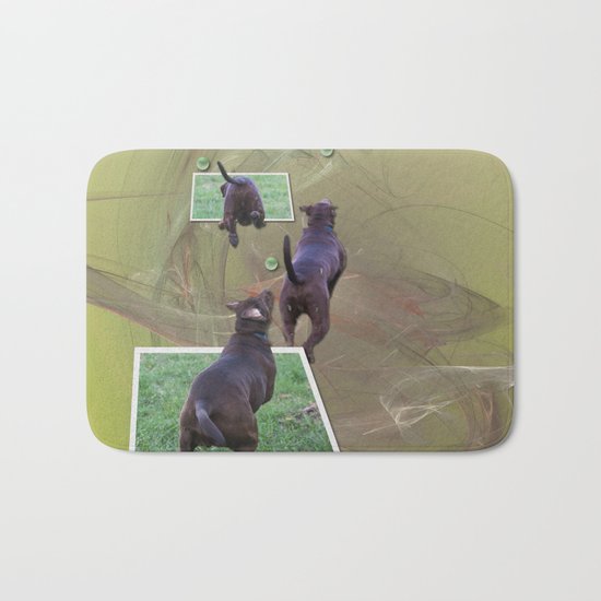 Keep Your Eye On the Ball Bath Mat