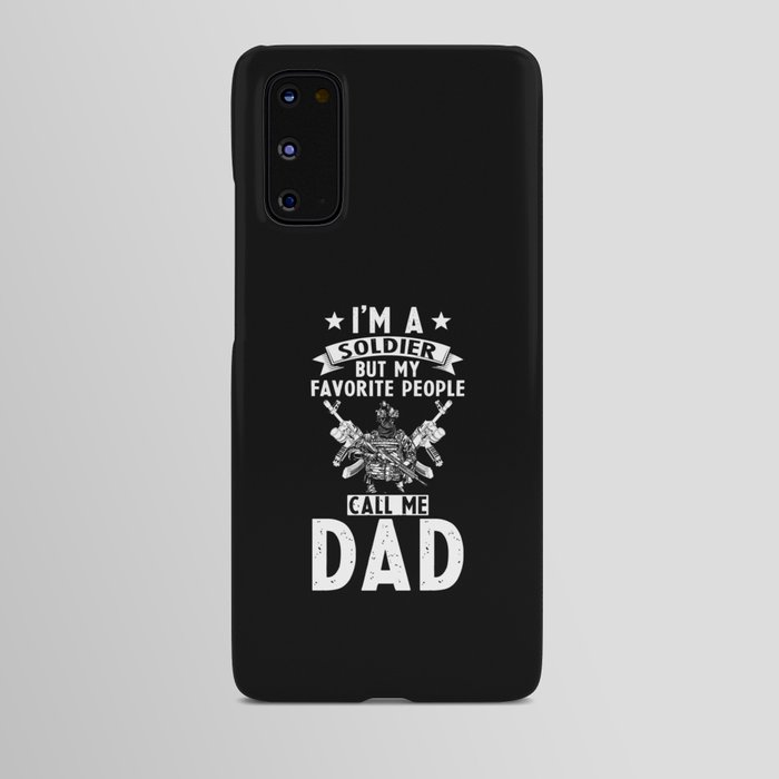 Soldier Dad Android Case