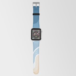 Abstract print sea and beach Apple Watch Band