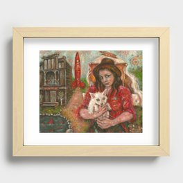 welcome children, welcome. Recessed Framed Print