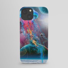 Super Space Jellyfish iPhone Case