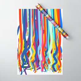 Dripping Colours Graffiti Art by Emmanuel Signorino Wrapping Paper