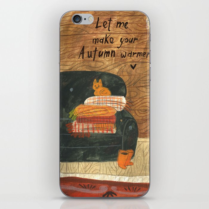 Cozy time iPhone Skin