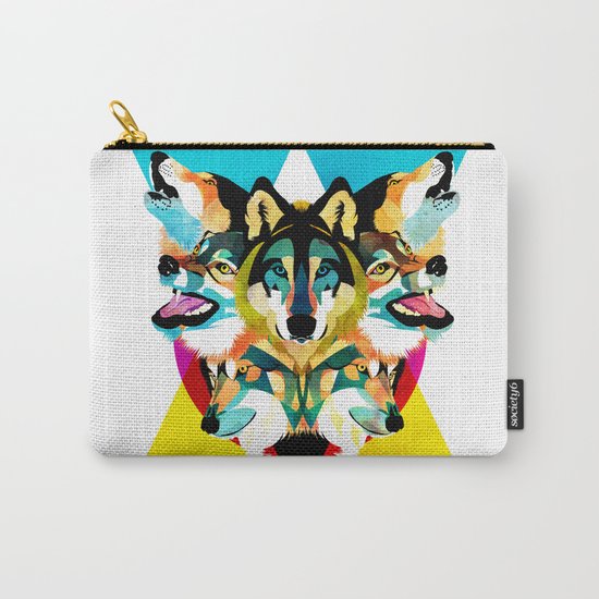 wolves Carry-All Pouch