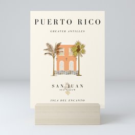 Puerto Rico Exhibition Mini Art Print