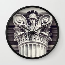 "PILLARS OF STRENGTH" Wall Clock