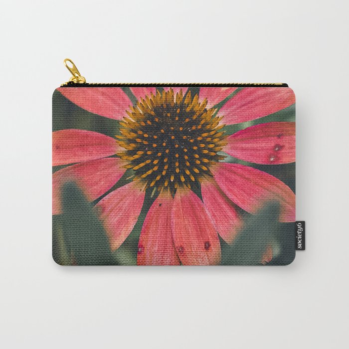 Red Coneflower Carry-All Pouch