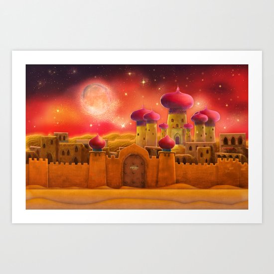 Aladdin castle Art Print