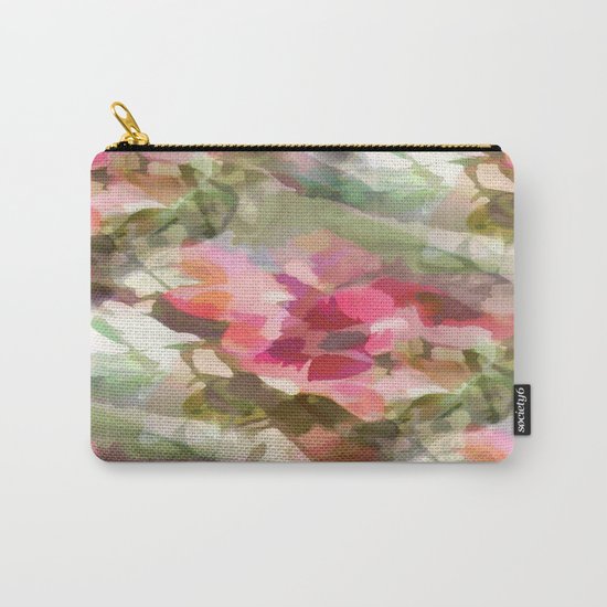 Floral Design Carry-All Pouch