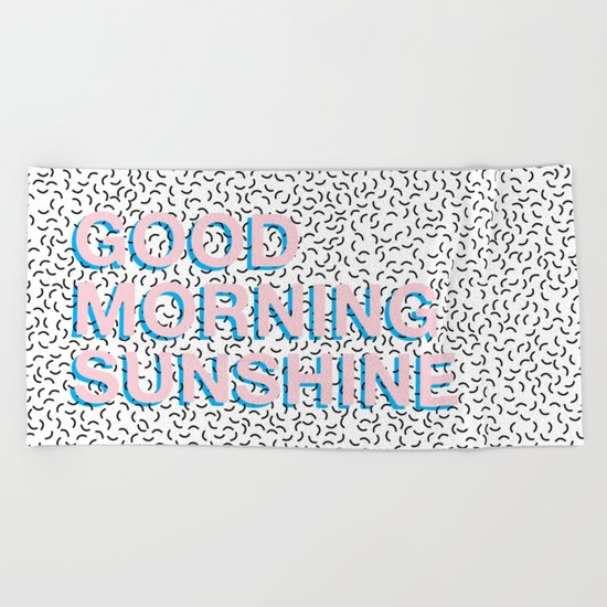 Rise and Shine Beach Towel