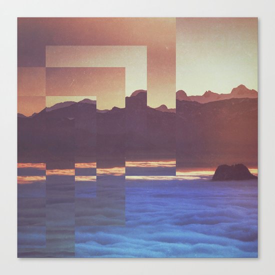 Fractions A53 Canvas Print