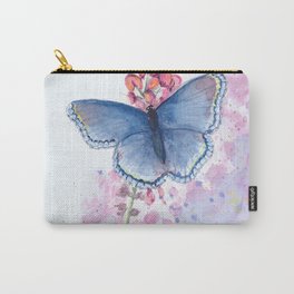 Butterfly blue Carry-All Pouch