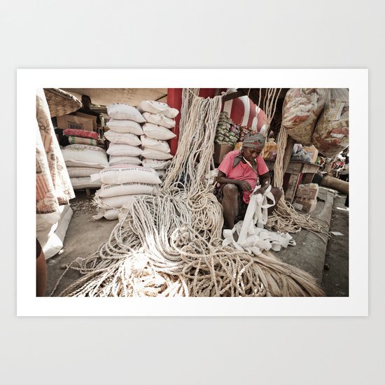 The Ropemaker Art Print