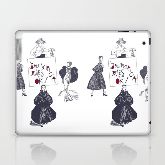 Balenciaga Rules OK! Laptop & iPad Skin