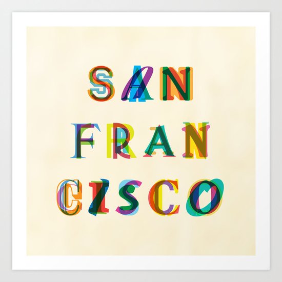 San Francisco Art Print