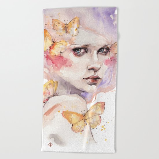 All A Flutter Beach Towel