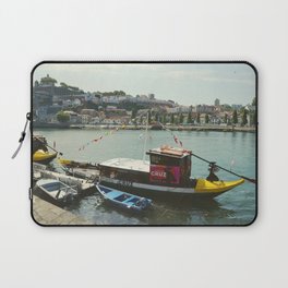 Rabelo boat Douro river | Authentic portuguese ship | Ribeira Porto Portugal Laptop Sleeve