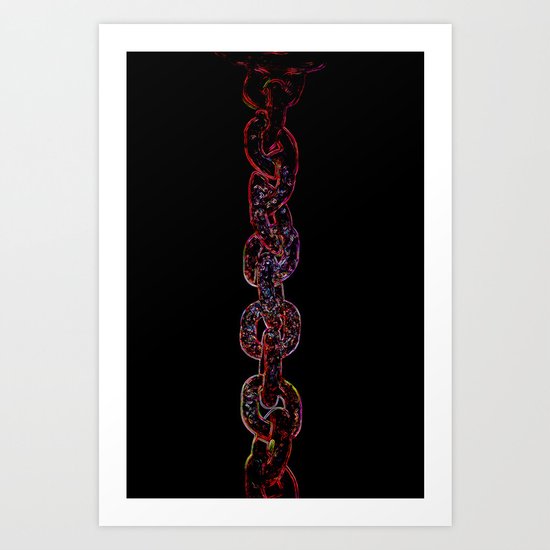 Chain Reaction Art Print