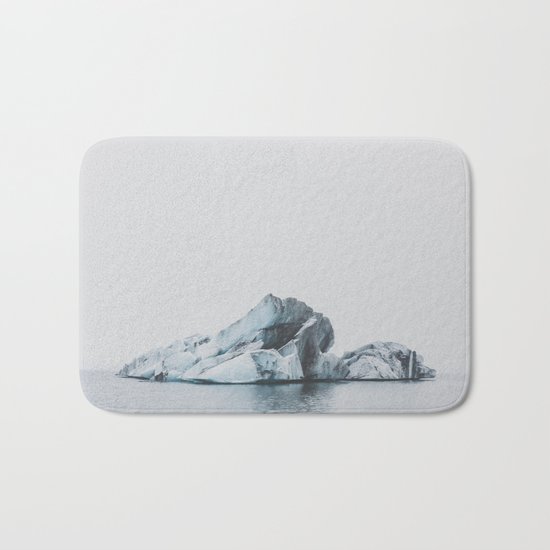 Jökulsárlón, Iceland Bath Mat