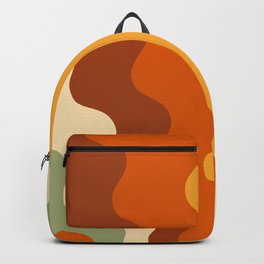 60s 70s Retro Pattern 01 Backpack