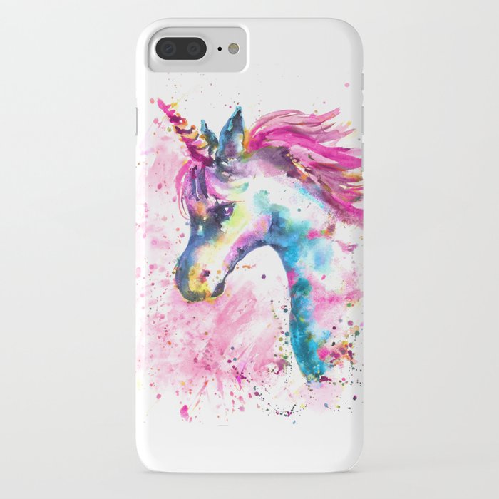 pink unicorn iphone case