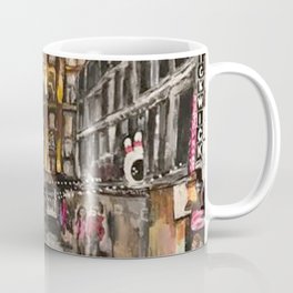 "East 4th Street Moment" Cleveland, Ohio by Willowcatdesigns Coffee Mug