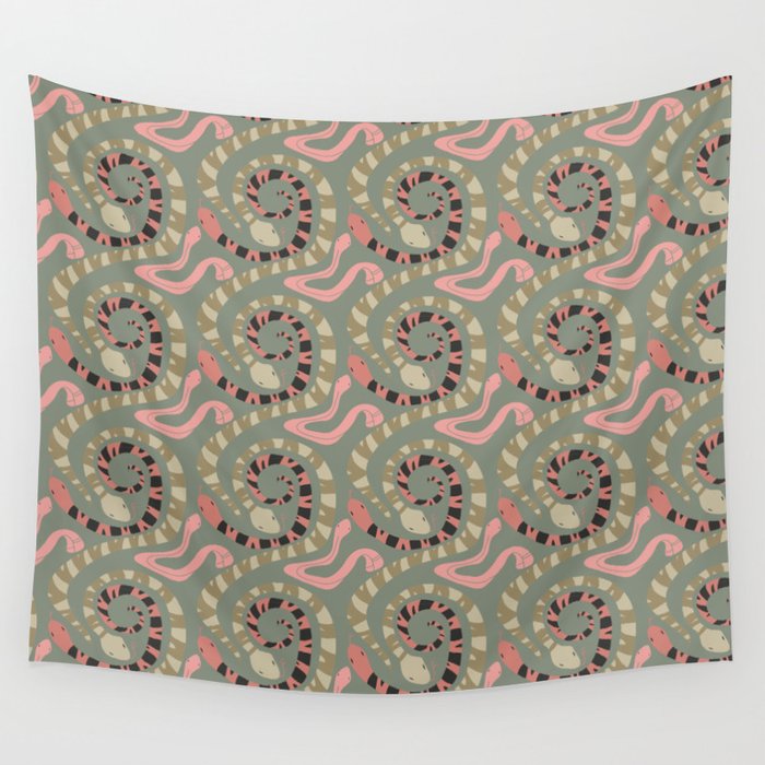 Snakes Wall Tapestry
