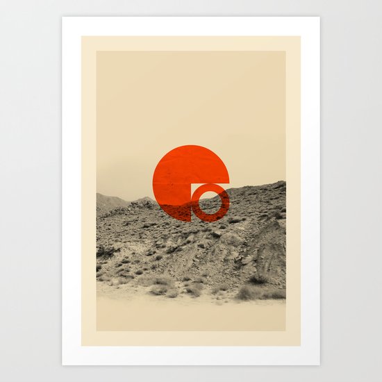 Symbol of Chaos Invert version Art Print