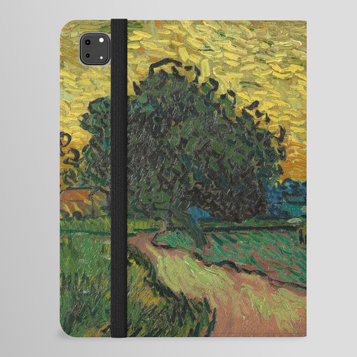 Vincent Van Gogh - Landscape at twilight iPad Folio Case