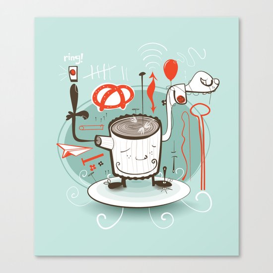 Easily Distracted Canvas Print
