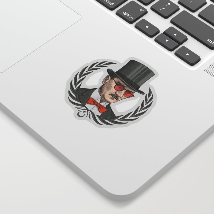 Mustafa Kemal Ataturk Sticker By Canerdinc Society6