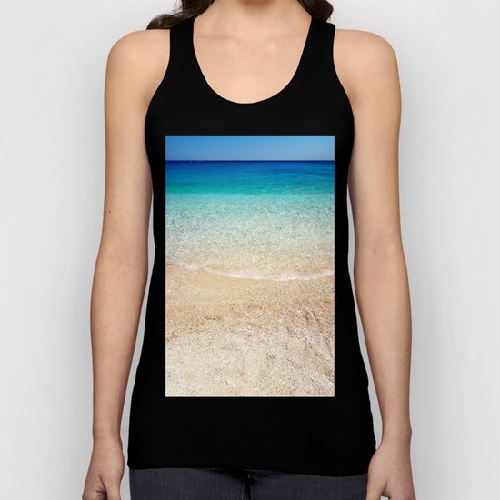 Aqua Water Beach Unisex Tank Top