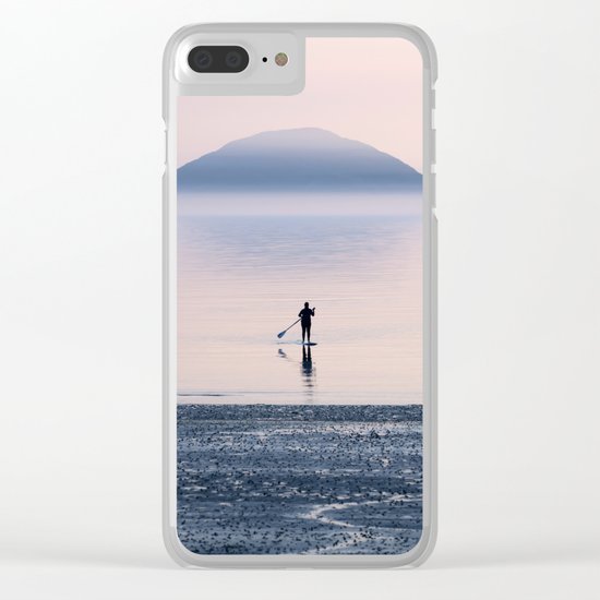 Heading to Blue Island Clear iPhone Case