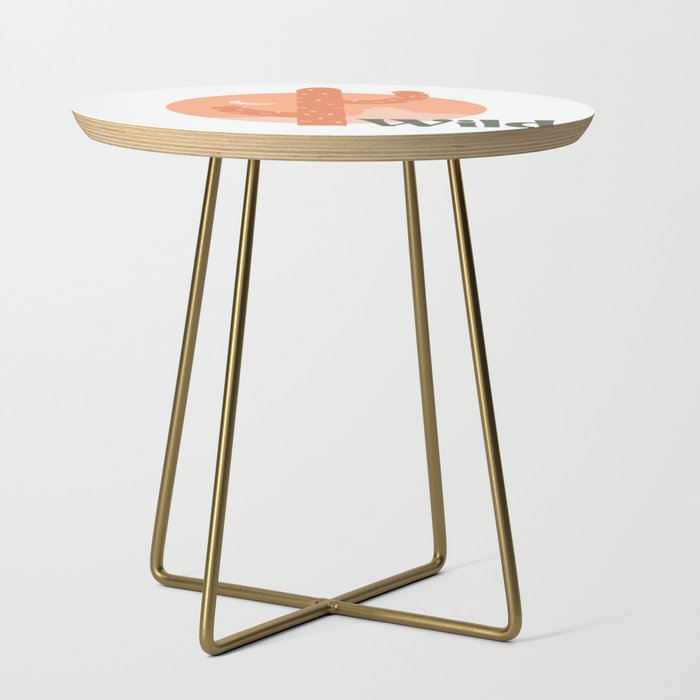 Wild Desert Scene Side Table