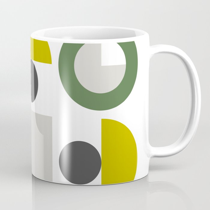 Classic geometric arch circle composition 5 Coffee Mug