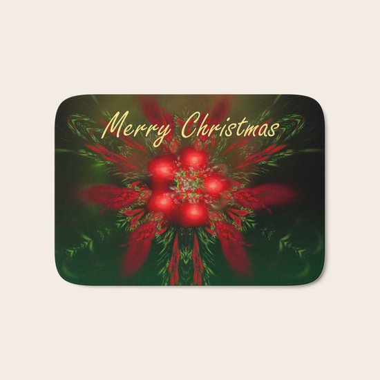 Merry Christmas Bath Mat