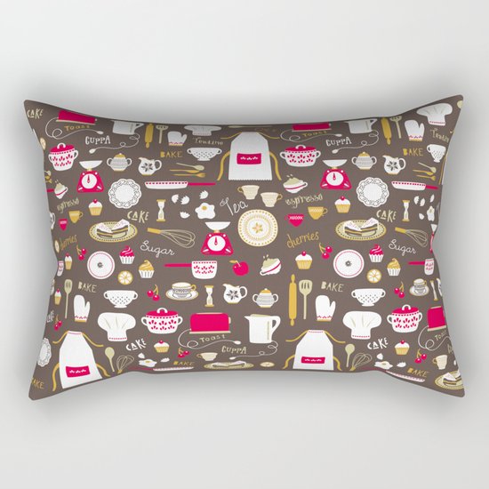 Teatime Treat Rectangular Pillow