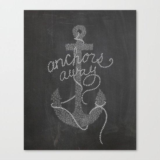ANCHORS AWAY Canvas Print