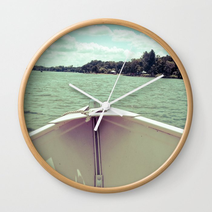 Sometime This Life, I'm Going to Sail Away Wall Clock