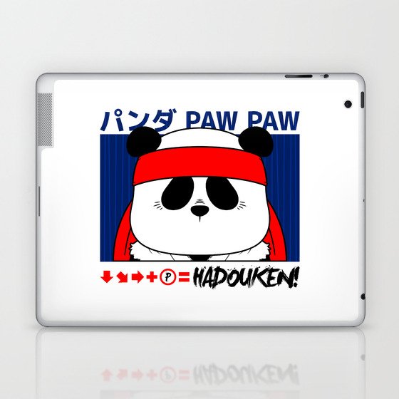 Panda (Hadouken) Laptop & iPad Skin
