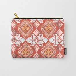 Marigold Yakan Pattern Carry-All Pouch