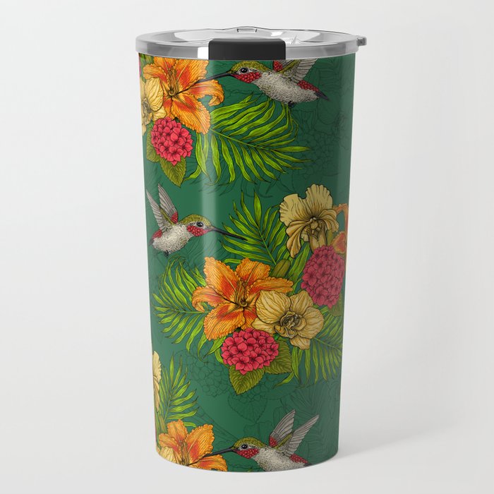 Tropical bouquet Travel Mug