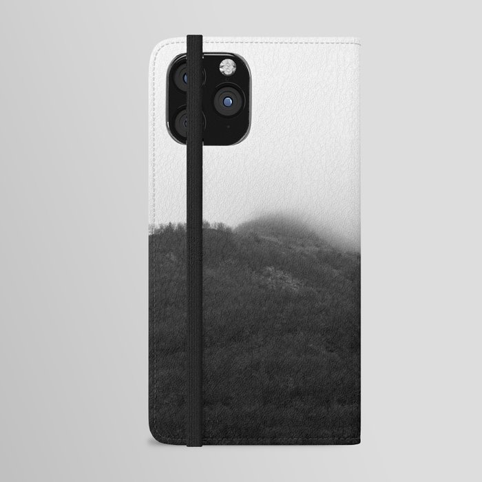 Foggy Mountains iPhone Wallet Case