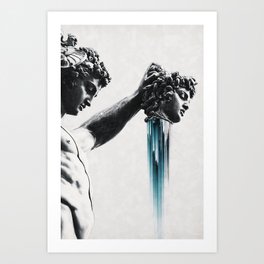 Perseus and  Medusa Art Print