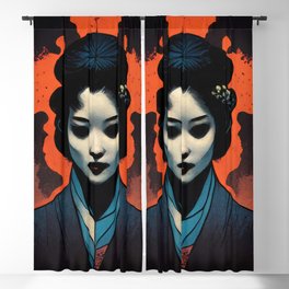 The Ancient Spirit of the Geisha Blackout Curtain