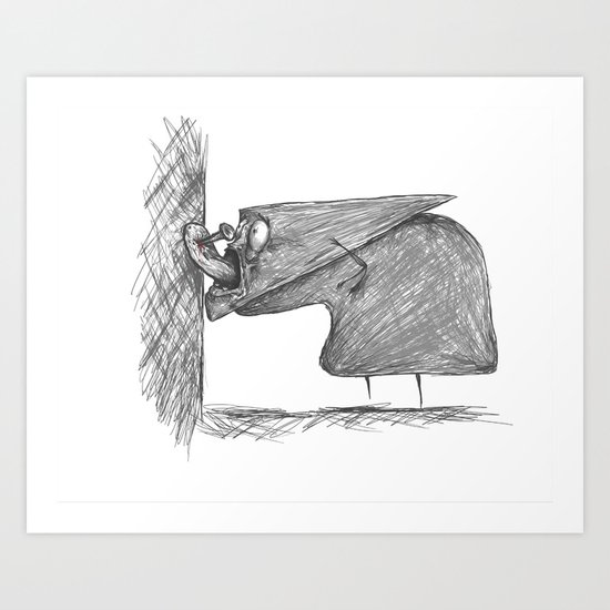 The Case Art Print