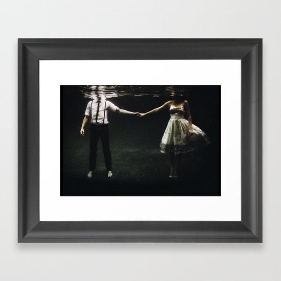 abyss of the disheartened : IX Framed Art Print