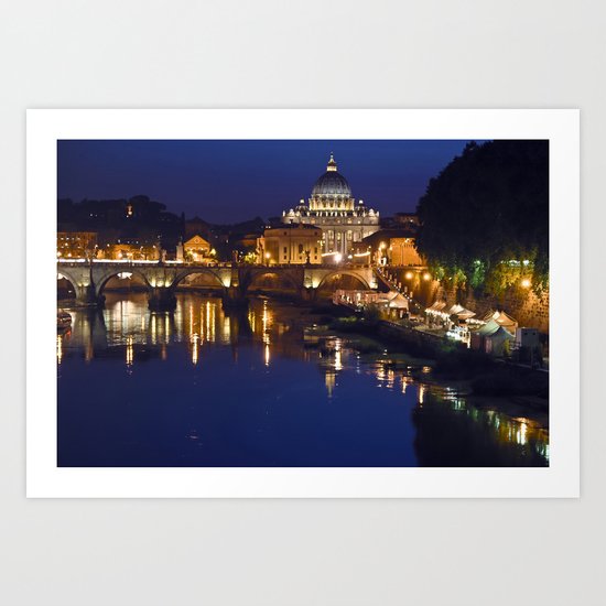 St. Peter's Church in Rome Art Print