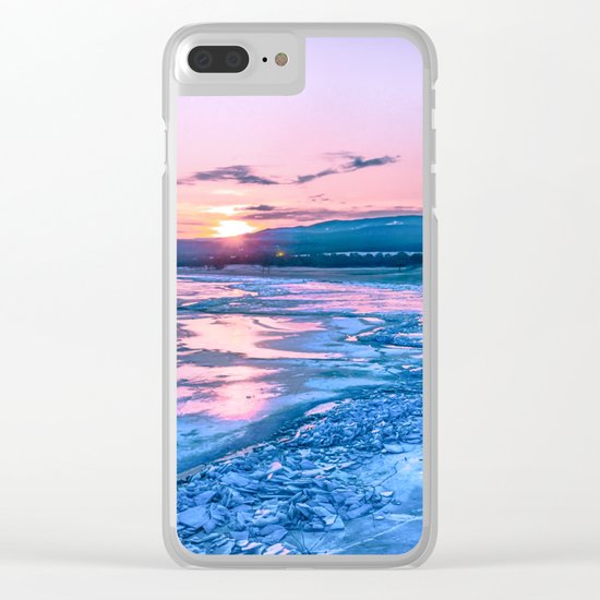 Baikal sunrise Clear iPhone Case